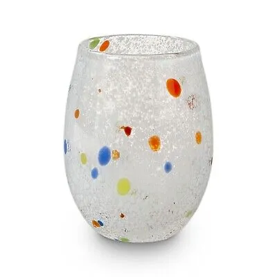 Confetti Stemless Wine Glass