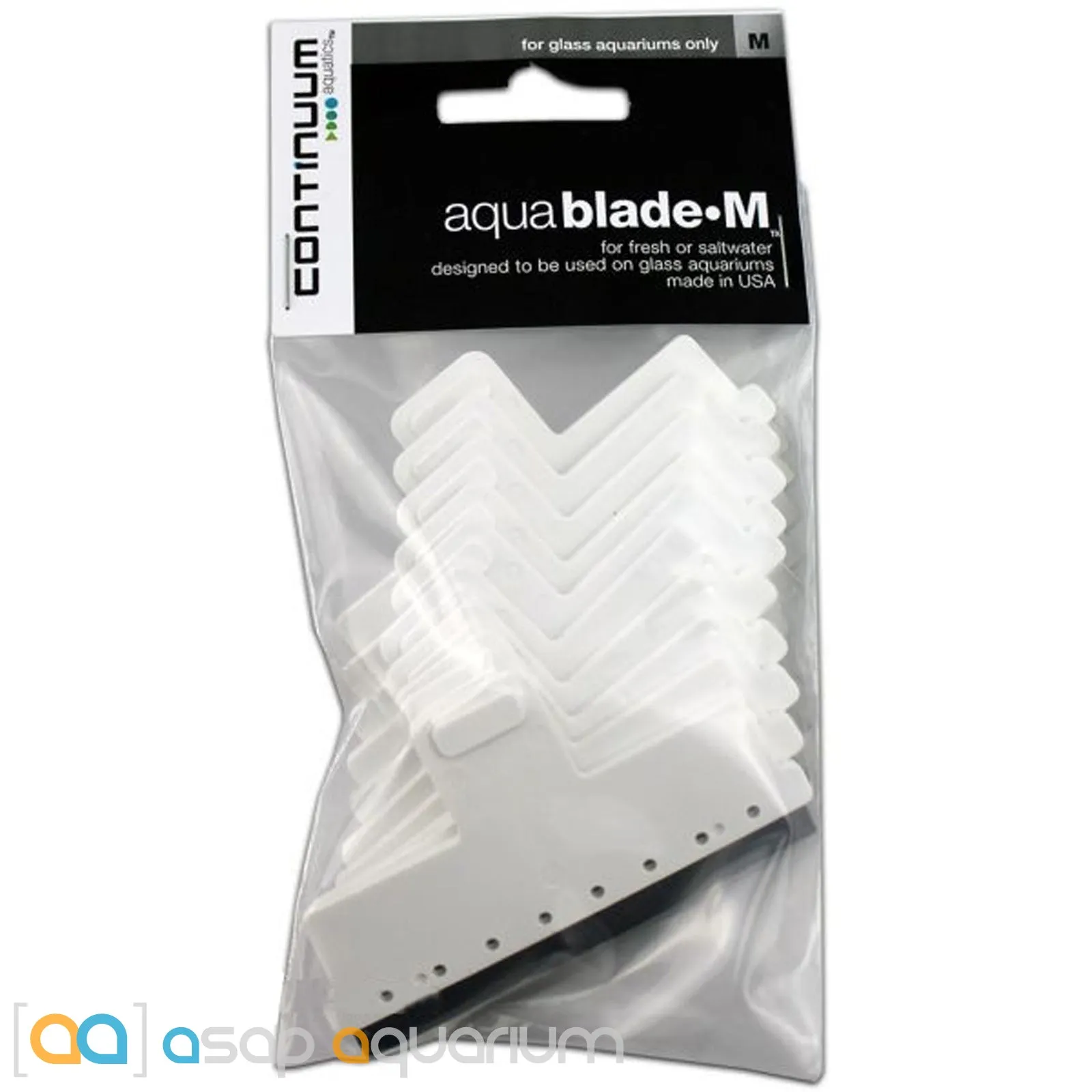 Continuum AquaBlade-M Stainless Replacement Blades 10 Pack