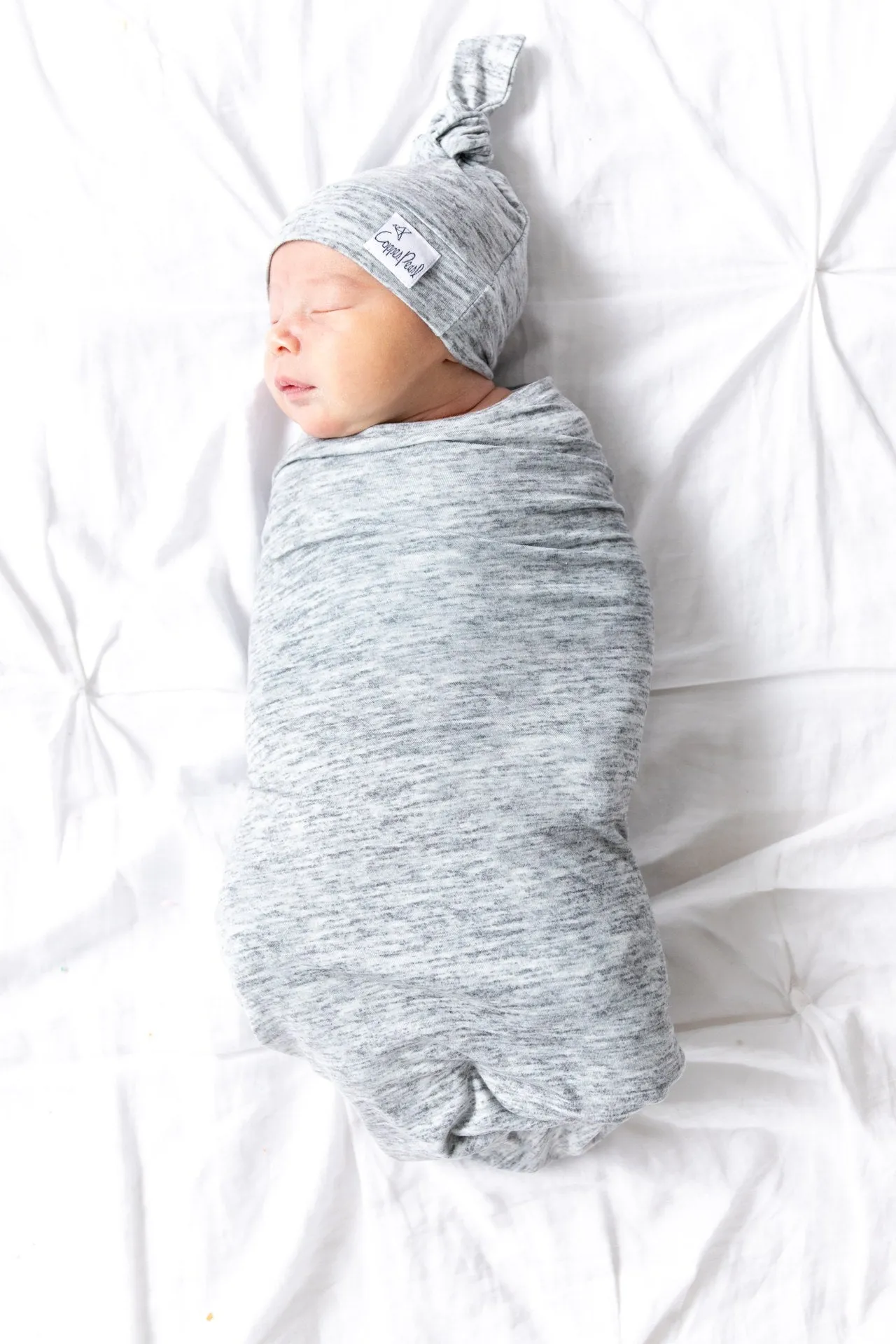 Copper Pearl Asher Knit Swaddle Blanket