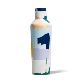 Corkcicle x Poketo Canteen 16oz (White Brush Stroke)