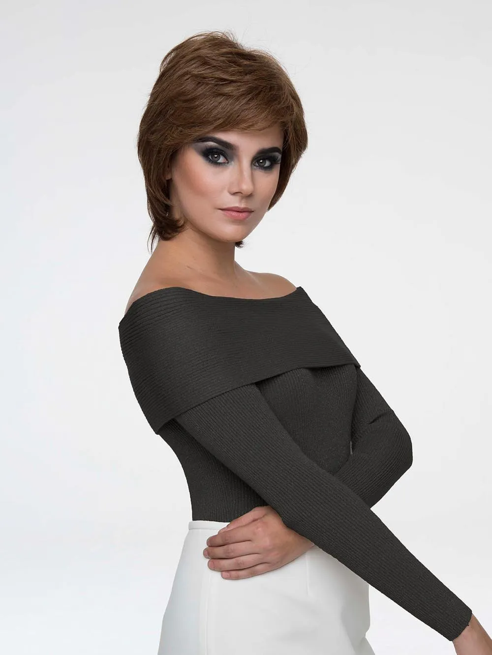 Coti | Human Hair/ Synthetic Blend Wig (Mono Top)