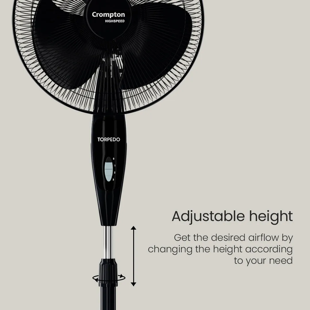 Crompton Torpedo HS PF Pedestal Fan