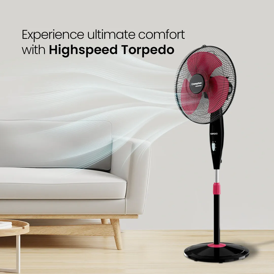 Crompton Torpedo HS PF Pedestal Fan