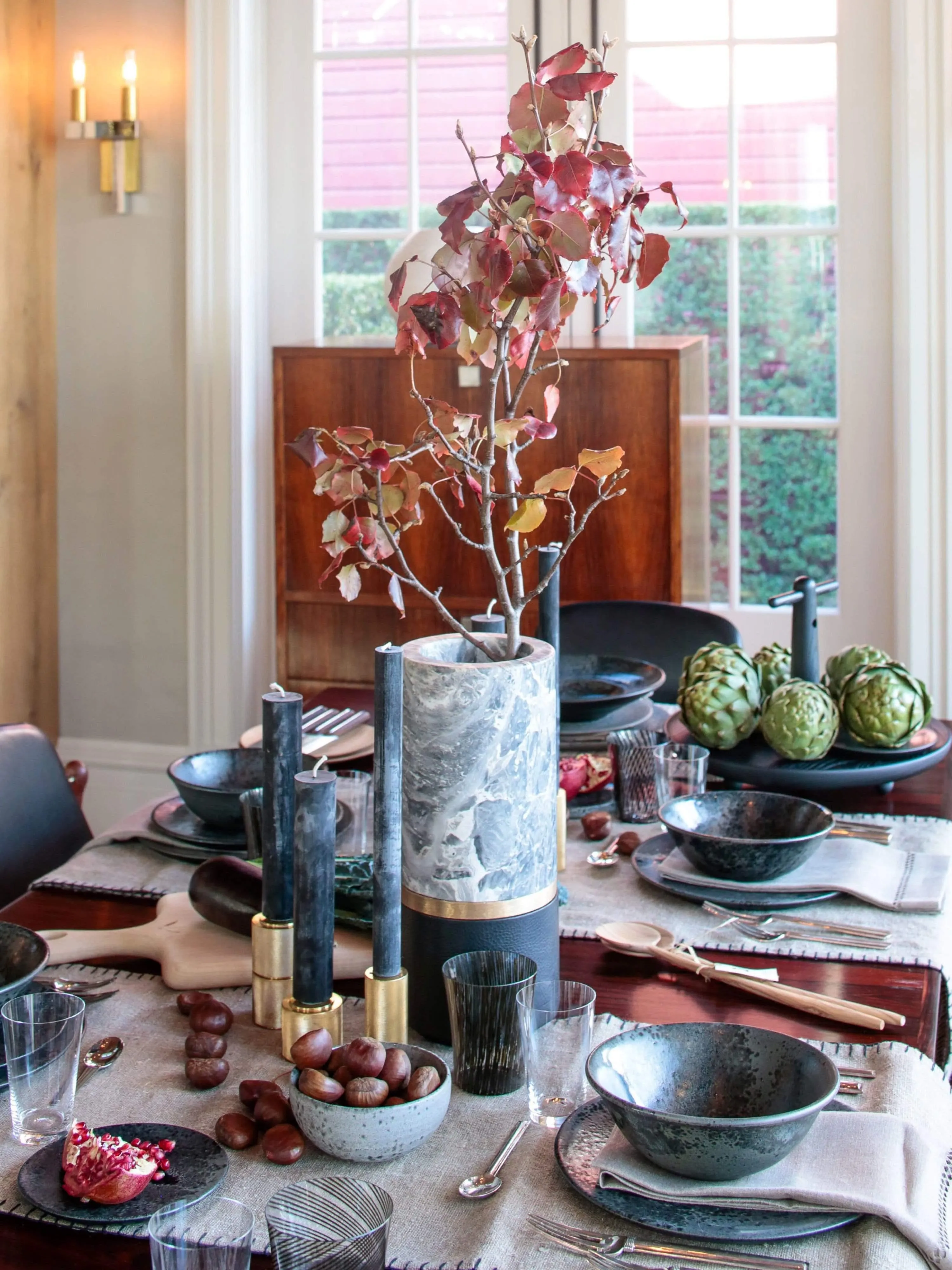 Crystal Red Wine Glass by Deborah Ehrlich