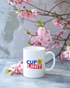 Cup Limit Printed White Coffee Mug