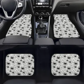 Cute Spider Car Floor Mats - 4Pcs