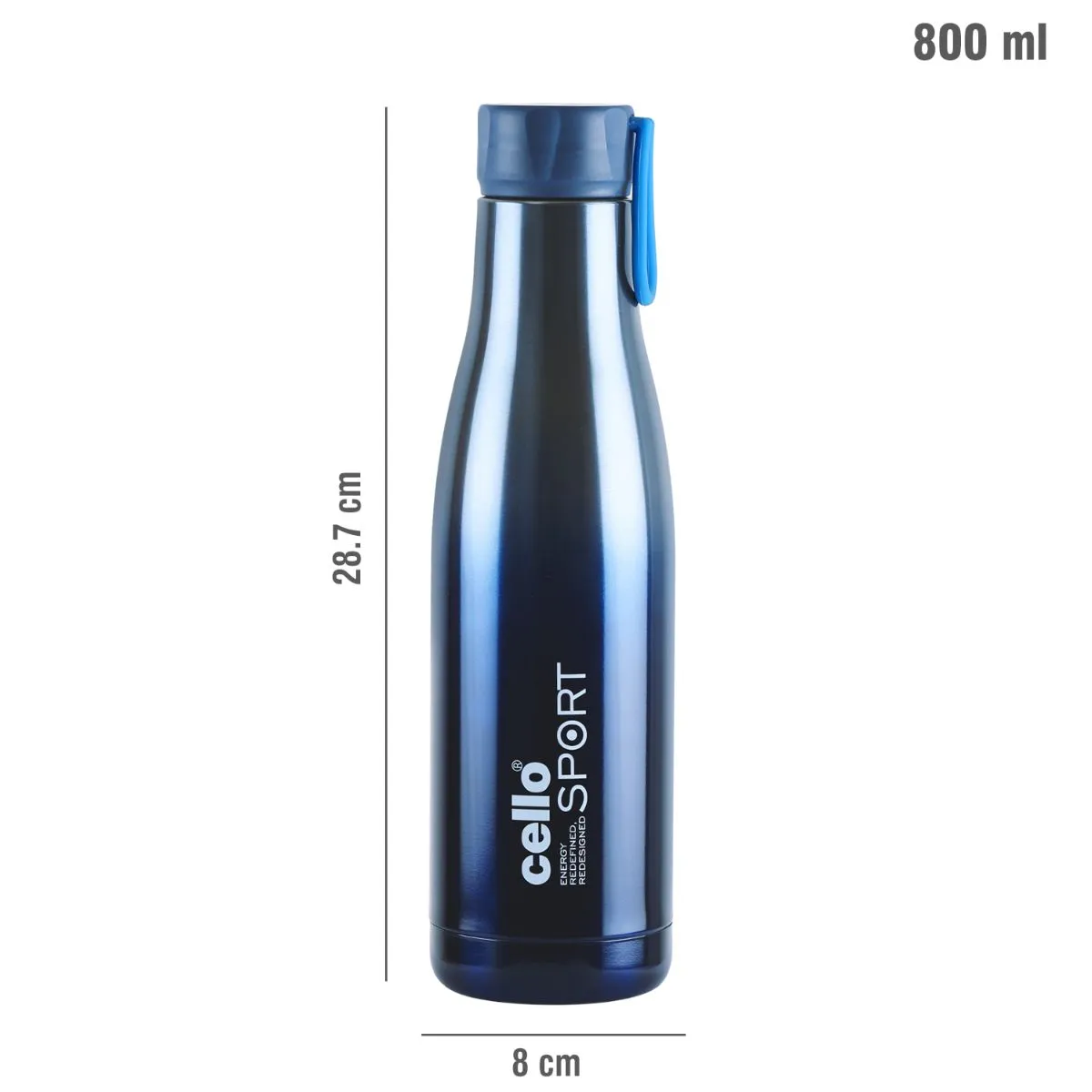 Dazzle Flask, Vacusteel Water Bottle, 800ml