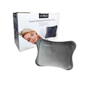 De Vielle Rechargeable Hot Water Bottle | Grey