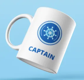 Designer Mug-Captain with Wheel