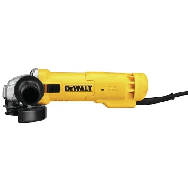 DeWALT DWE4214 Small Angle Grinder, 11 A, 5/8-11 Spindle, 4-1/2 in Dia Wheel, 11,000 rpm Speed