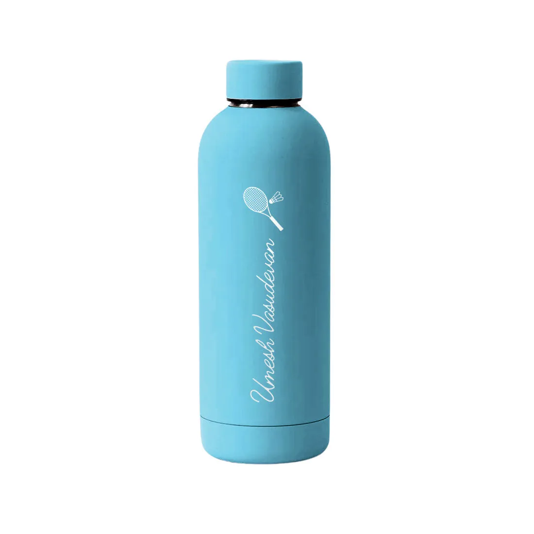 Double Insulated Name Bottle Stainless Steel Water Bottles for Travel Office Gym Home - BPA Free, Leakproof