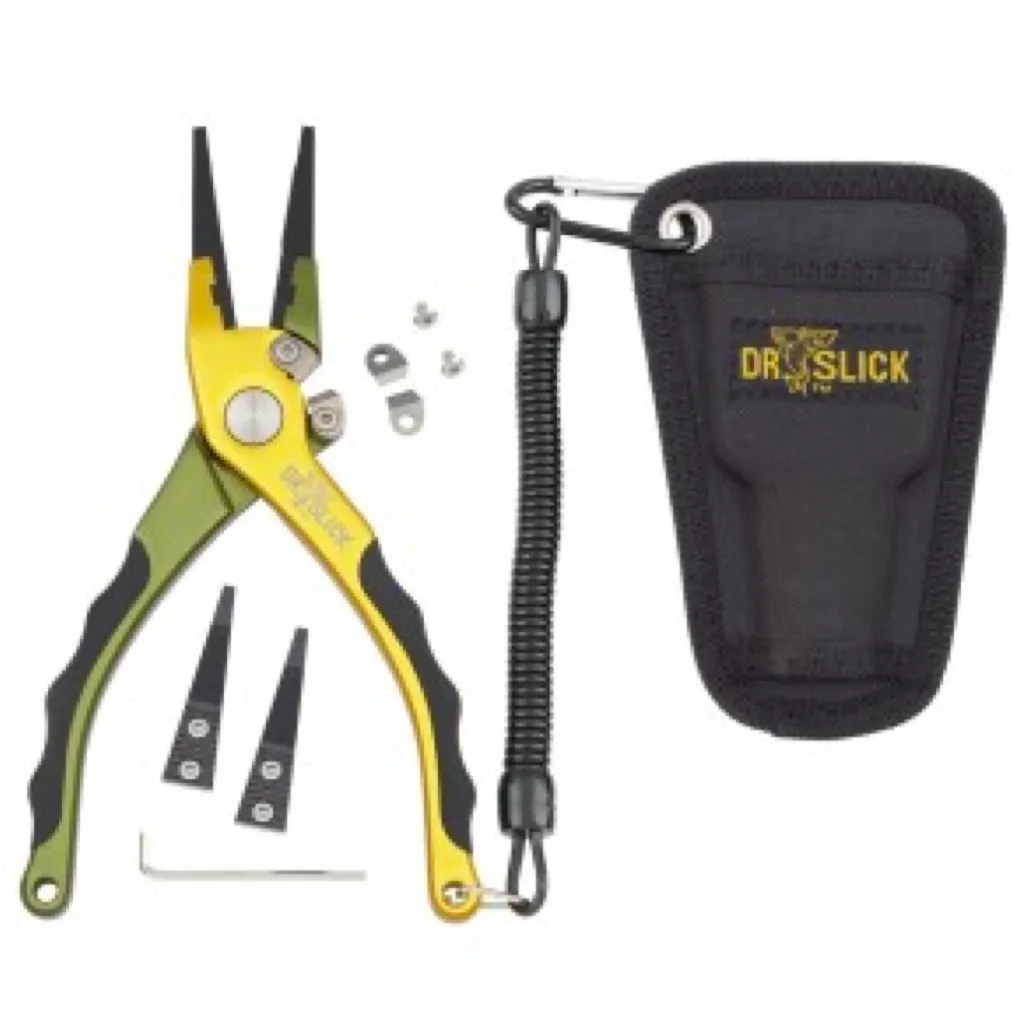 Dr. Slick Squall Pliers - 7.5" / Green/Gold