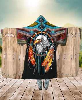 Eagle Hooded Blanket WCS