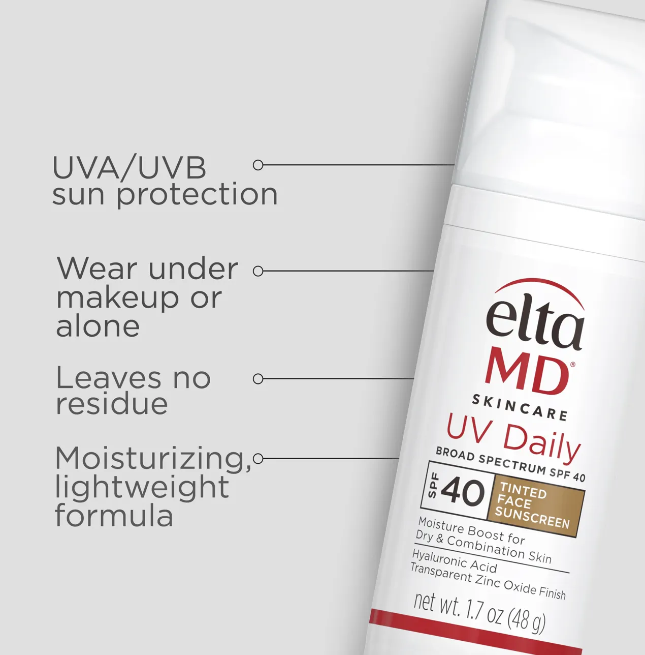 EltaMD UV Daily Broad-Spectrum SPF 40 (Tinted)