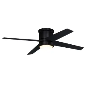 Erie 52" Ceiling Fan in Black