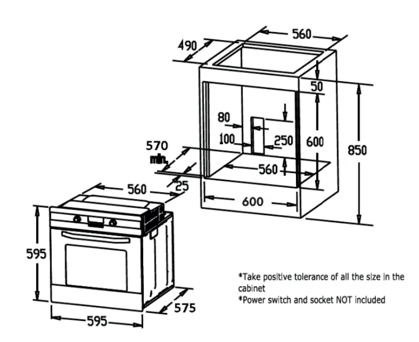 Euro Appliances EI07 60cm Induction Package