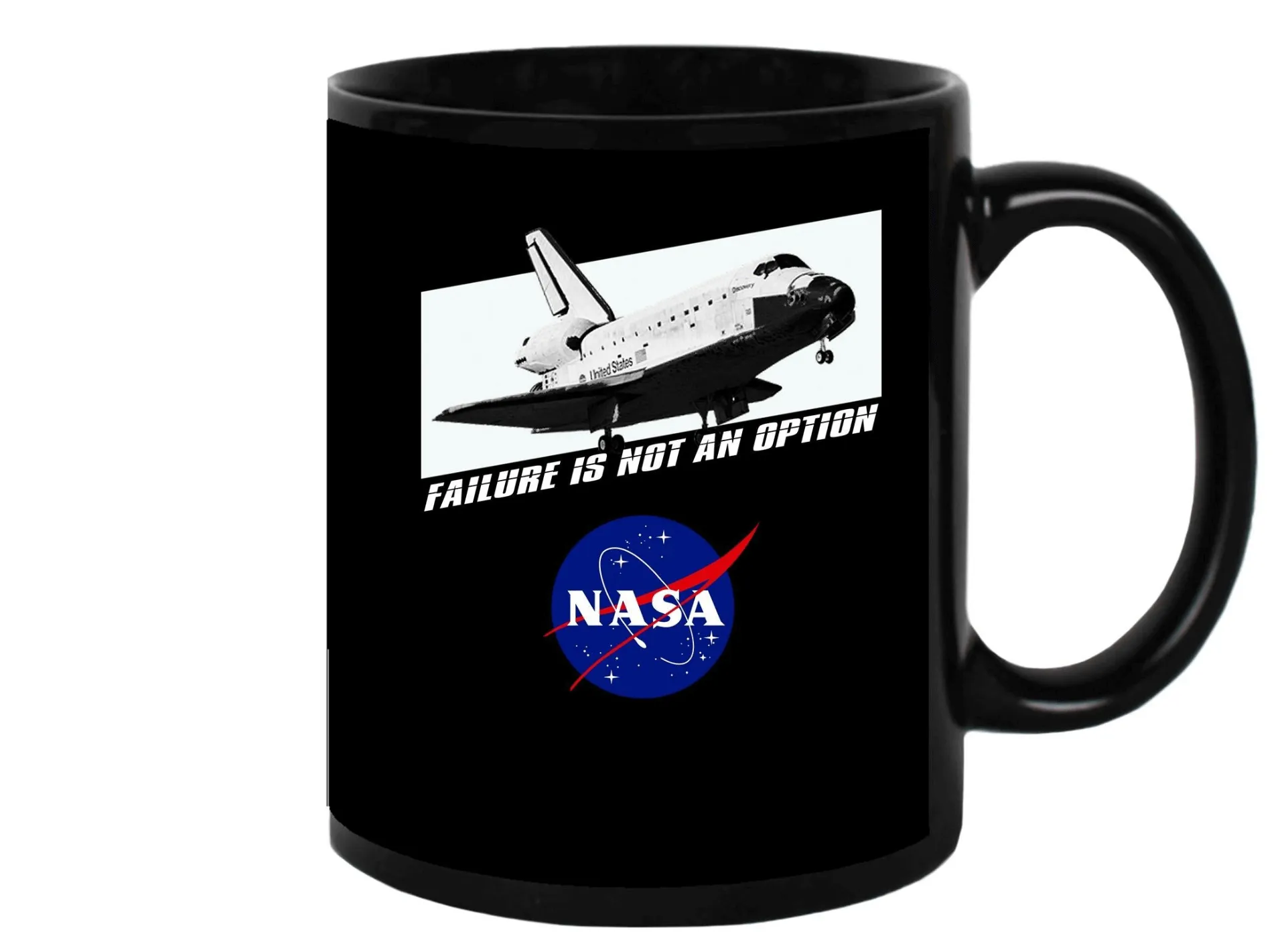 Failure Is Not An Option NASA Mug - Perfect Gift