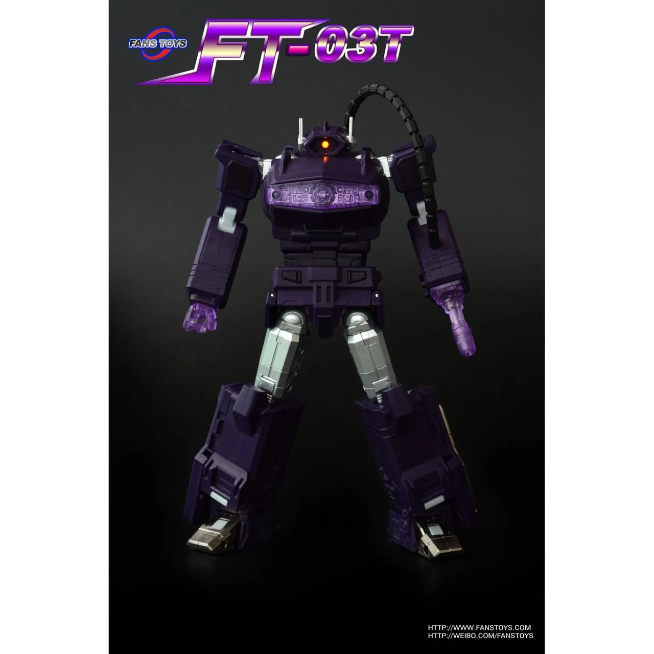 Fans Toys FT-03T Purple Quake Wave Toy Color