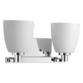 Fleet Two-Light Bath Lighting Fixture