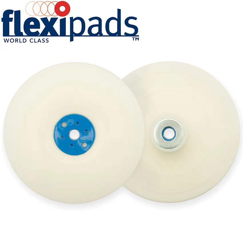 Flexipads Grinder Pad & Nut 178Mm M14X2 White