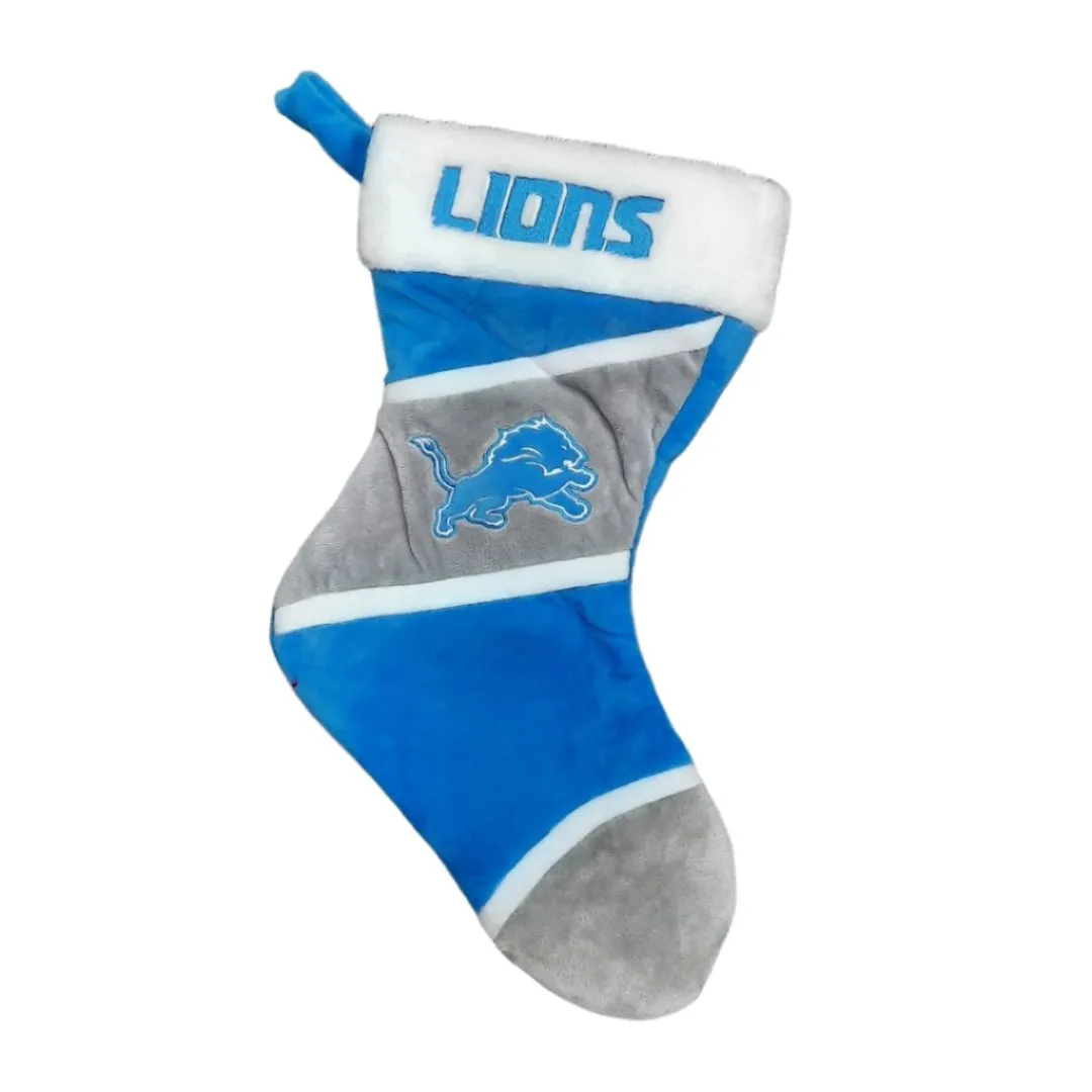 FOCO NFL Detroit Lions Christmas Stocking