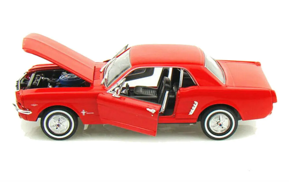 Ford Mustang 1/2 1964 (Red), 1:24 Scale Diecast Car