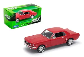 Ford Mustang 1/2 1964 (Red), 1:24 Scale Diecast Car