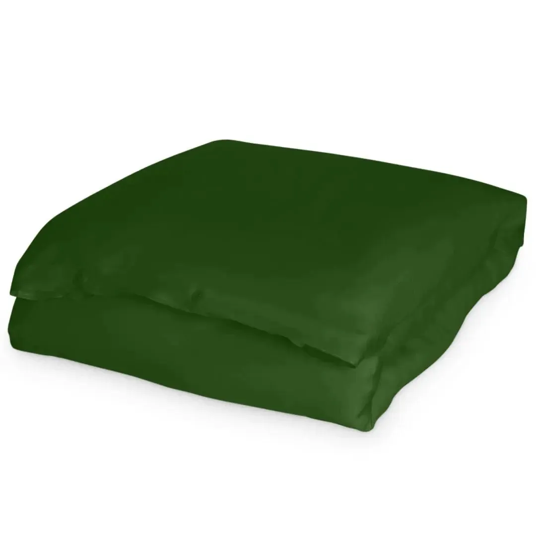 Forest Green Eucalyptus Silk Duvet Upgrade Bundle