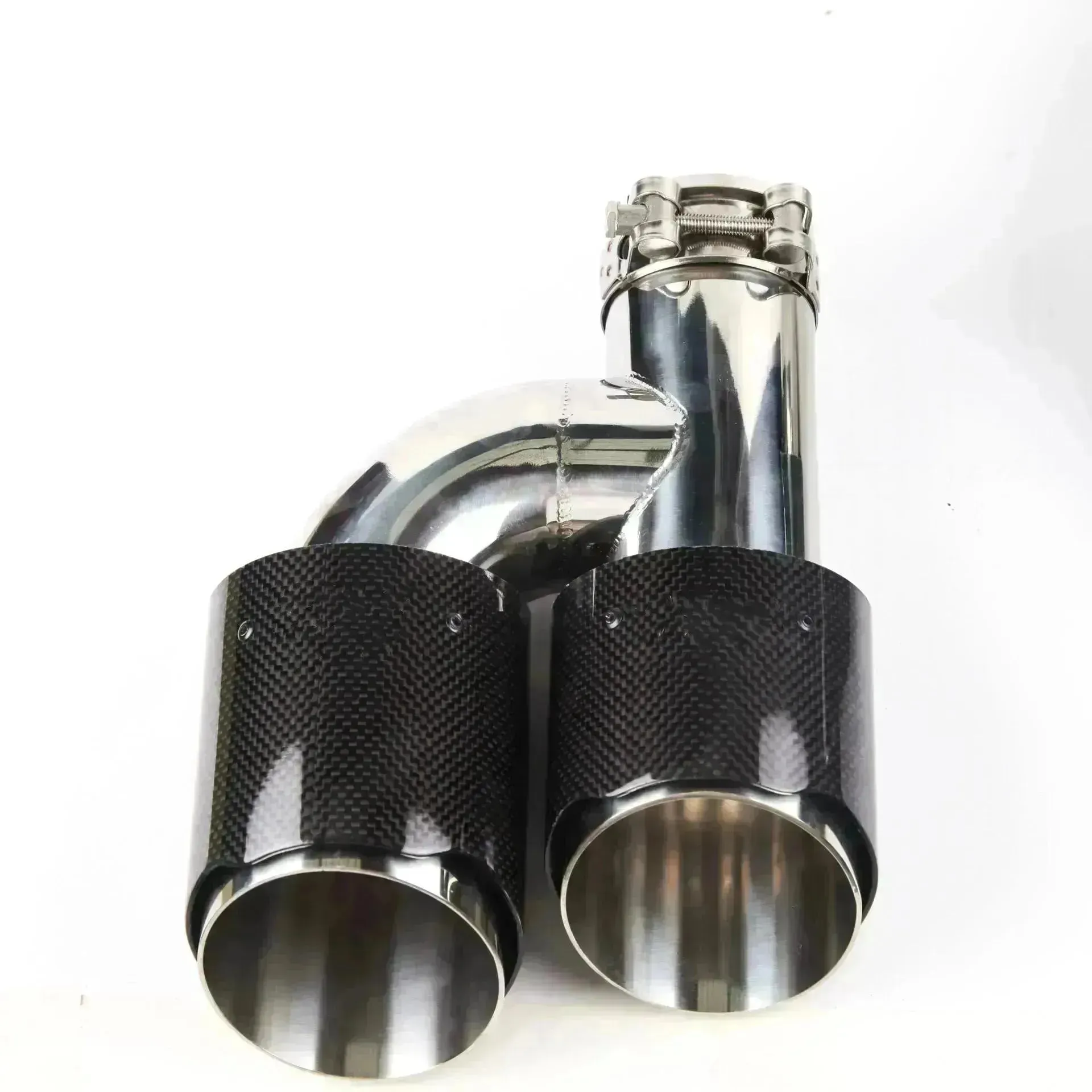 Four-outlet Double-tail Stainless Steel Exhaust Pipe