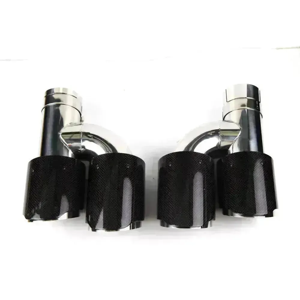 Four-outlet Double-tail Stainless Steel Exhaust Pipe