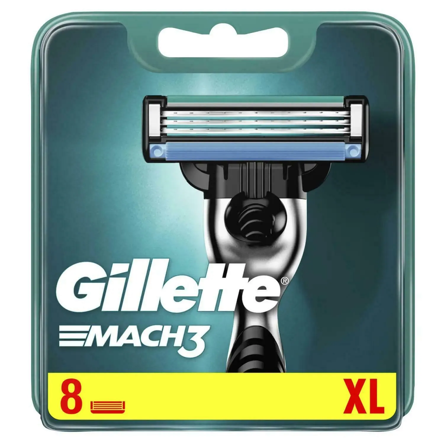 Gillette Mach3 Razor Refills Blade Stronger-Than-Steel Blades