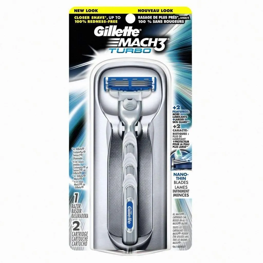 Gillette - Mach3 Turbo