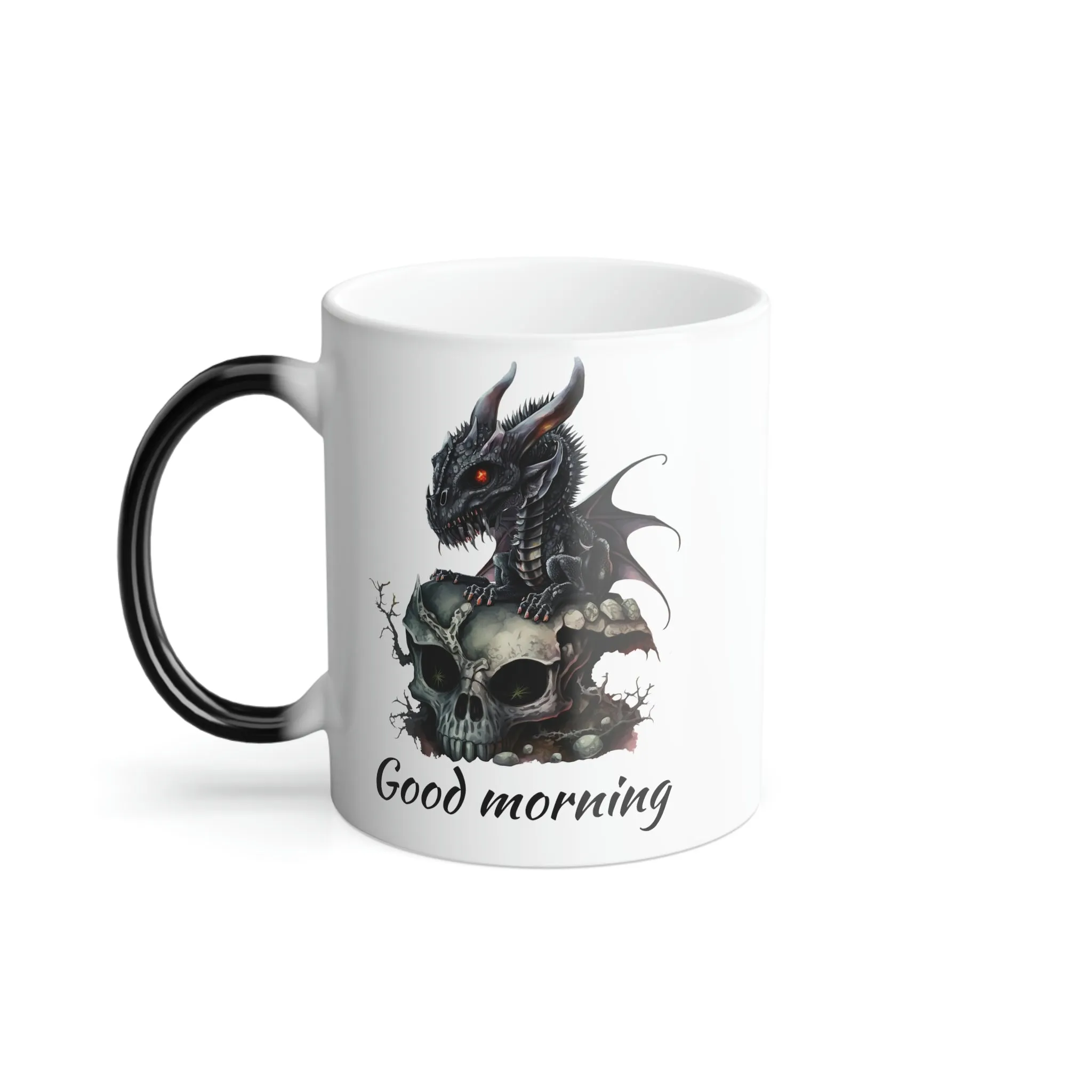 Good morning dragon 11oz Color Morphing Mug