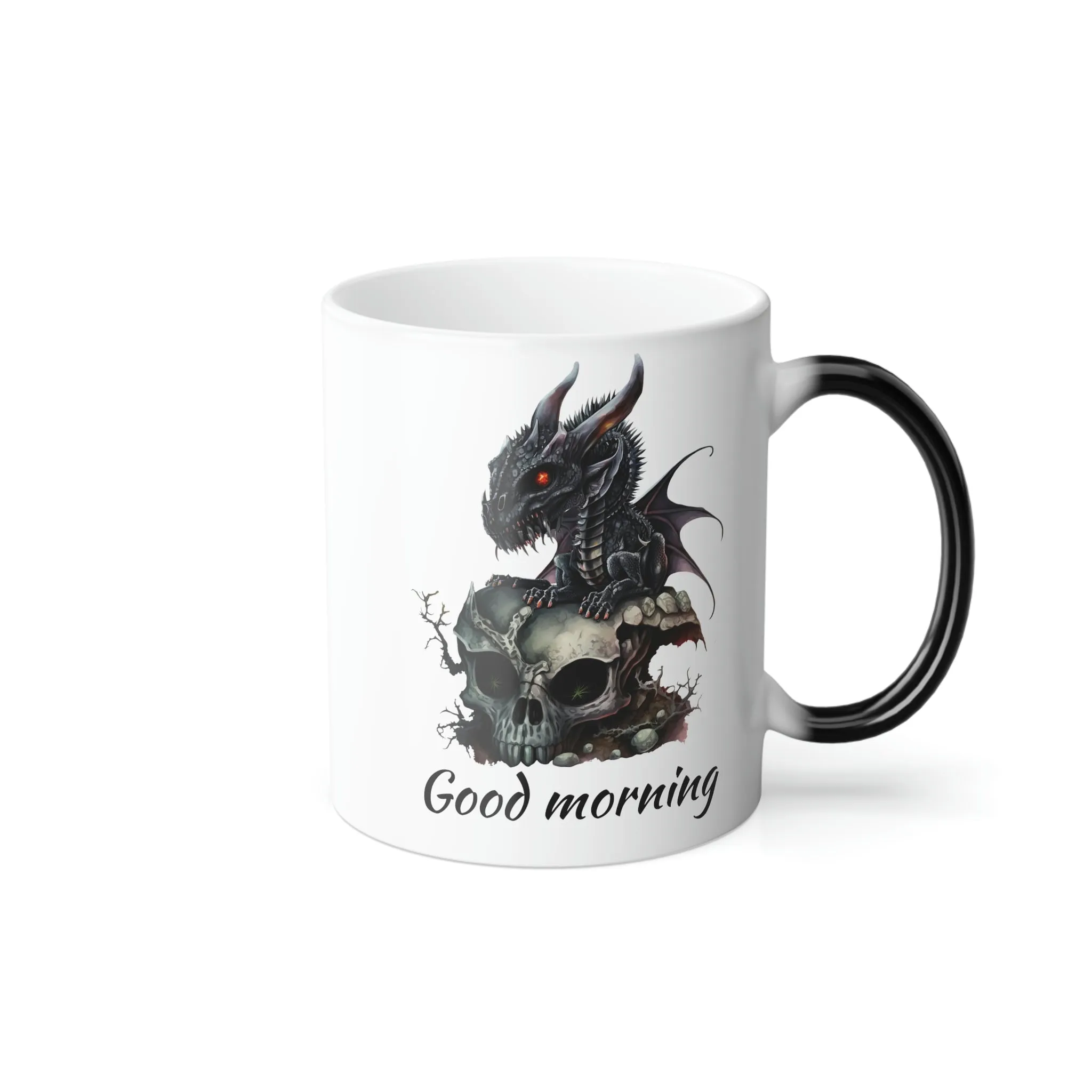 Good morning dragon 11oz Color Morphing Mug