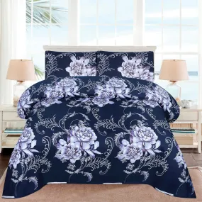 Grace D876 - Crystal Bed Sheet Set (Premium)