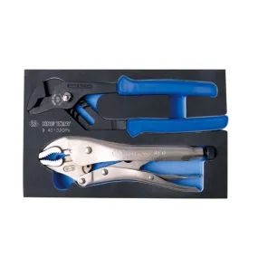 GT-9-40102GPV - King Tony 2Pc Plier Set & EVA Foam