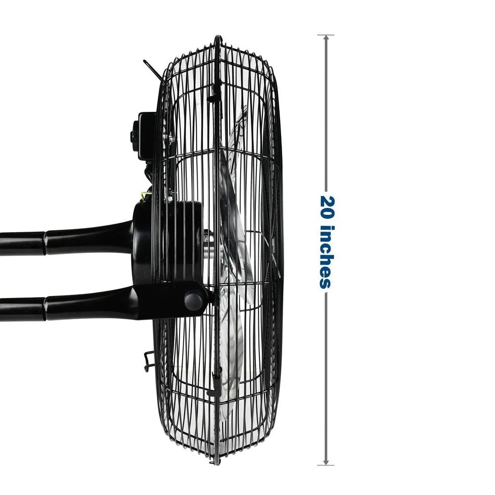 High Velocity Heavy Duty Metal Floor Fan-20inch