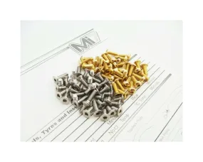 Hiro Seiko Mi7 Low Center of Gold Gravity Screw Set HS-48584