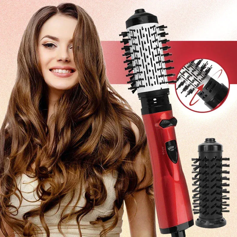 Hot air styler &amp; rotary hair dryer in one