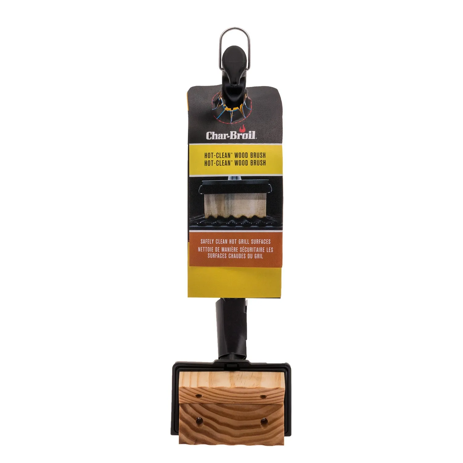 Hot Clean™ BBQ Grill Wood Clean Brush