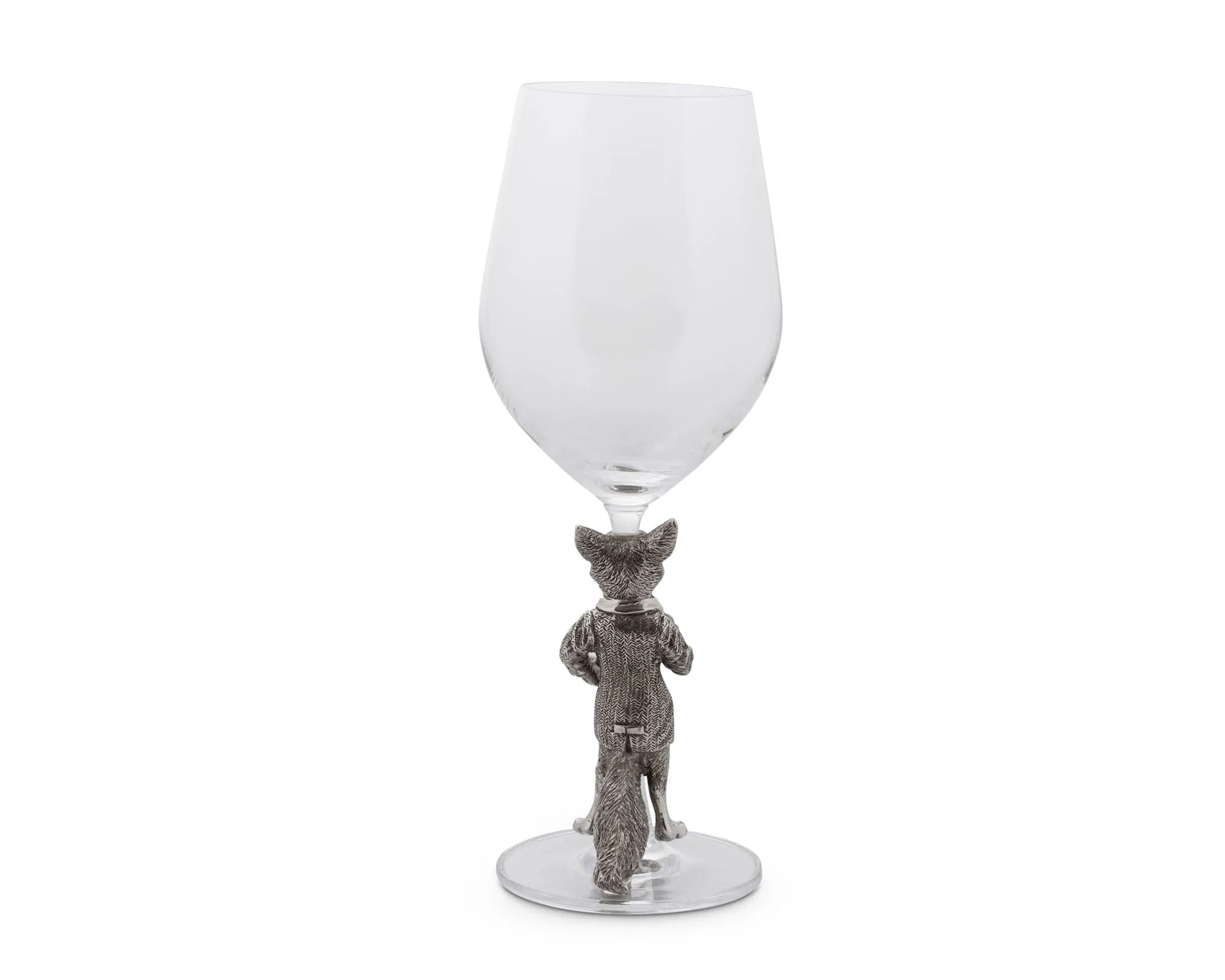 Hunting Dressed Fox Wine Glass