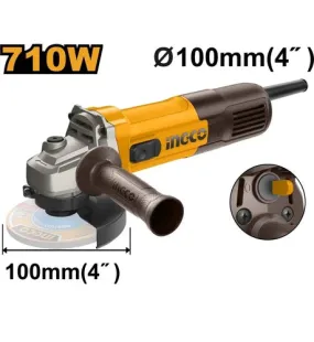 Ingco Angle grinder 710W AG71182