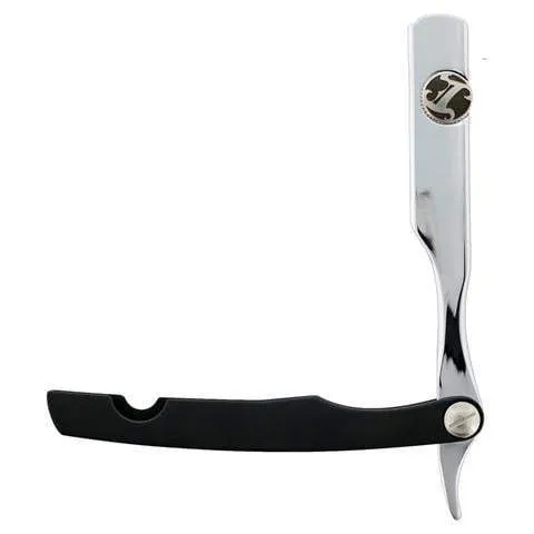 Irving barber co. Chrome & Matte Black Razor holder