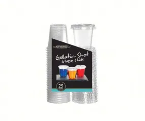 Jello Shot Glass & Lid 2oz.