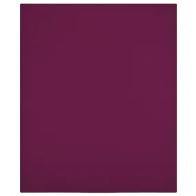 Jersey Fitted Sheet Bordeaux 140x200 cm Cotton