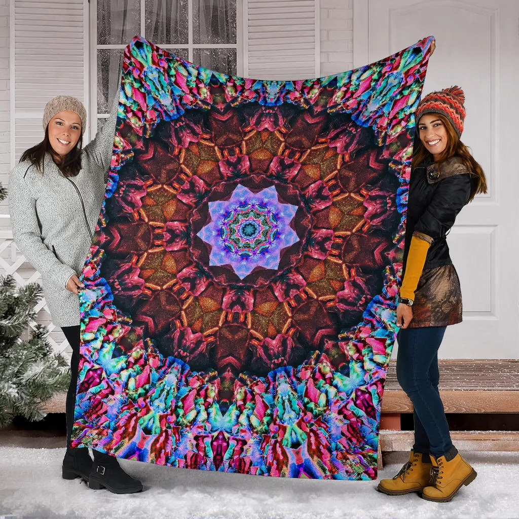 Kaleidos IX | Microfleece Blanket | Makroverset