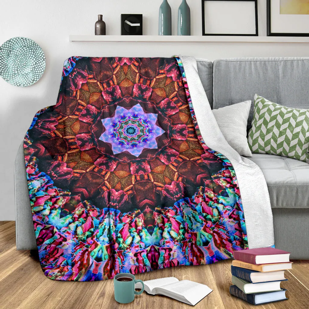 Kaleidos IX | Microfleece Blanket | Makroverset