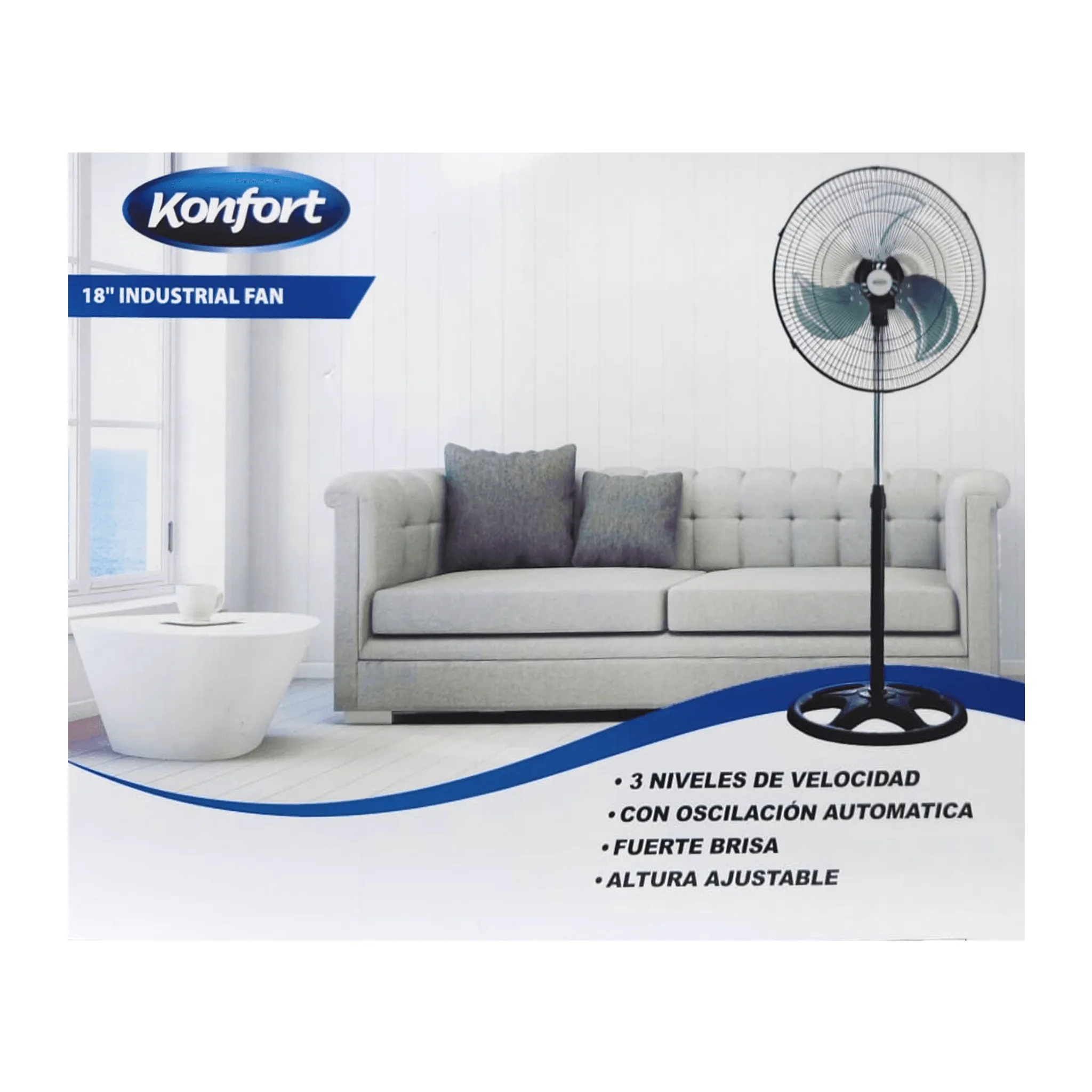 Konfort Industrial Fan Stand 18"