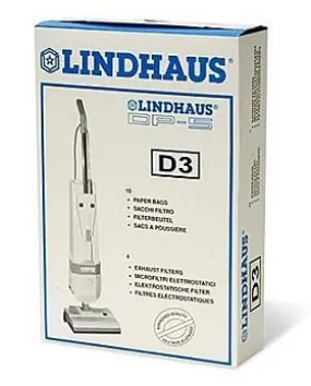 Lindhaus D3 Genuine Vacuum Bags