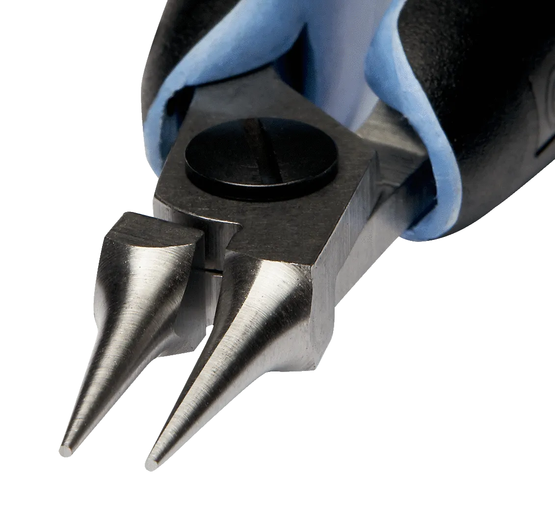 LINDSTROM ERGO™ Precision Round Nose Pliers with Dual-Component Synthetic Handle, RX7590